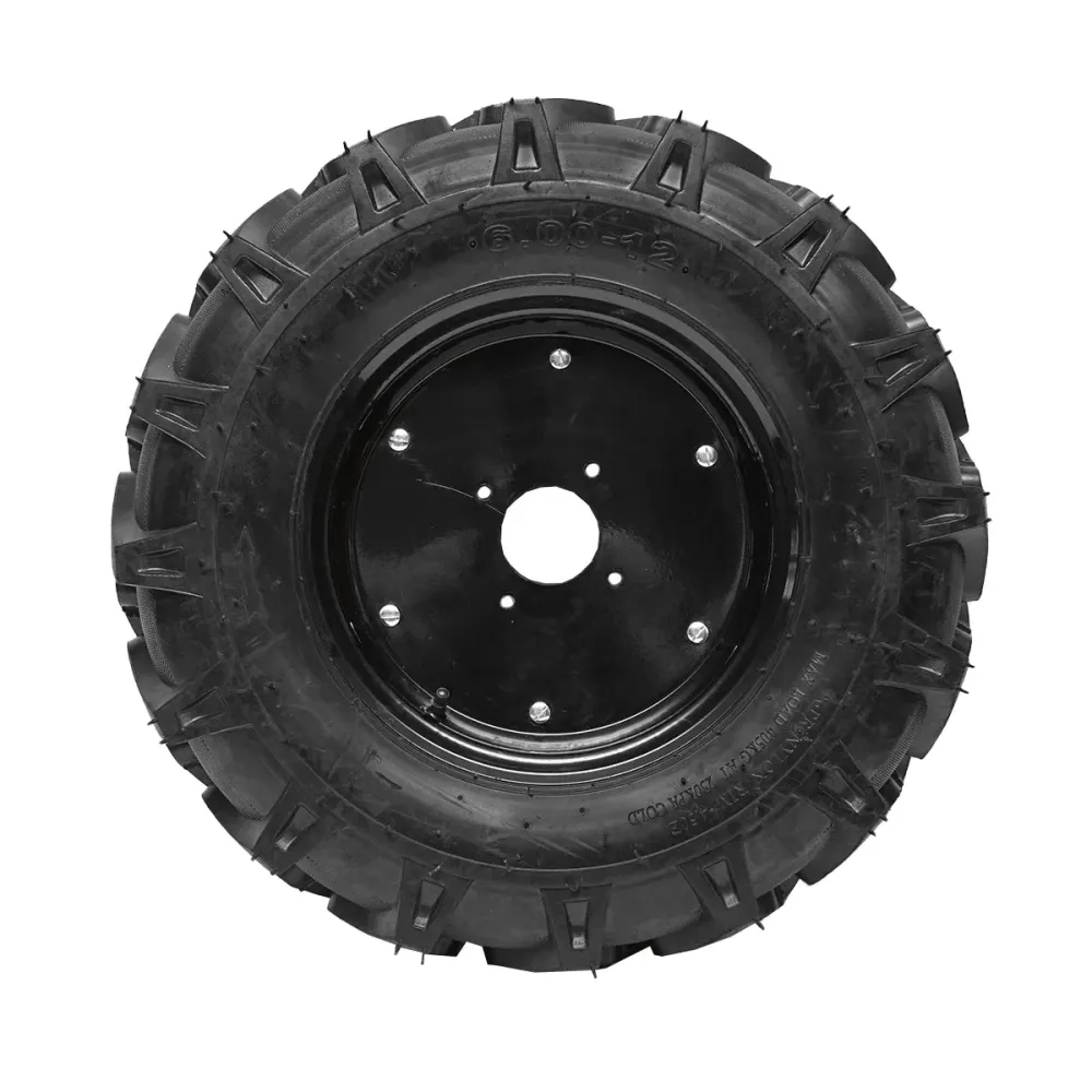 Гума с черна джанта 600/12 R1 6PR грайфер
