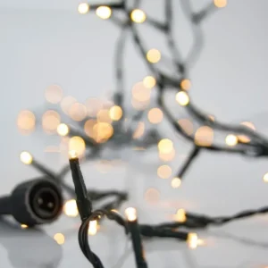 ЛАМПИЧКИ,700 LED,31V АДАПТОР,КОНЕКТОР, ЗЕЛЕН КАБЕЛ, WW, IP44