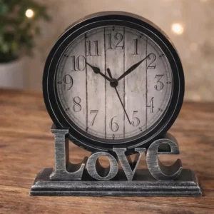 72031375 Настолен часовник LOVE