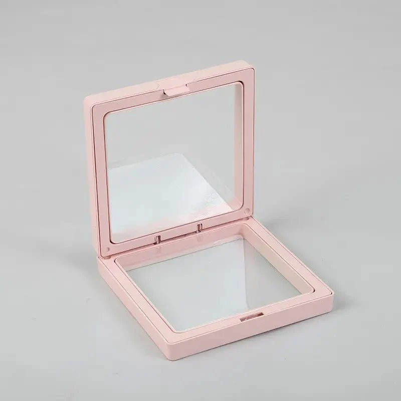 3D плаваща рамка за дисплей 7x7 см розова