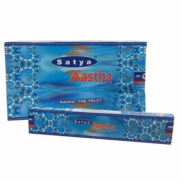 Благовонни пръчици Aastha 15g пакет