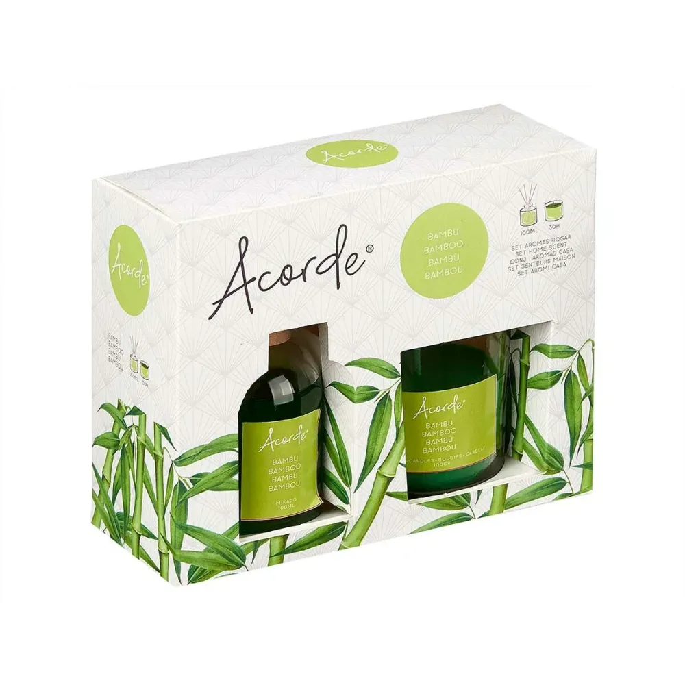 Комплект освежители за въздух Acorde 71220 Бамбук 100 ml (6 броя)