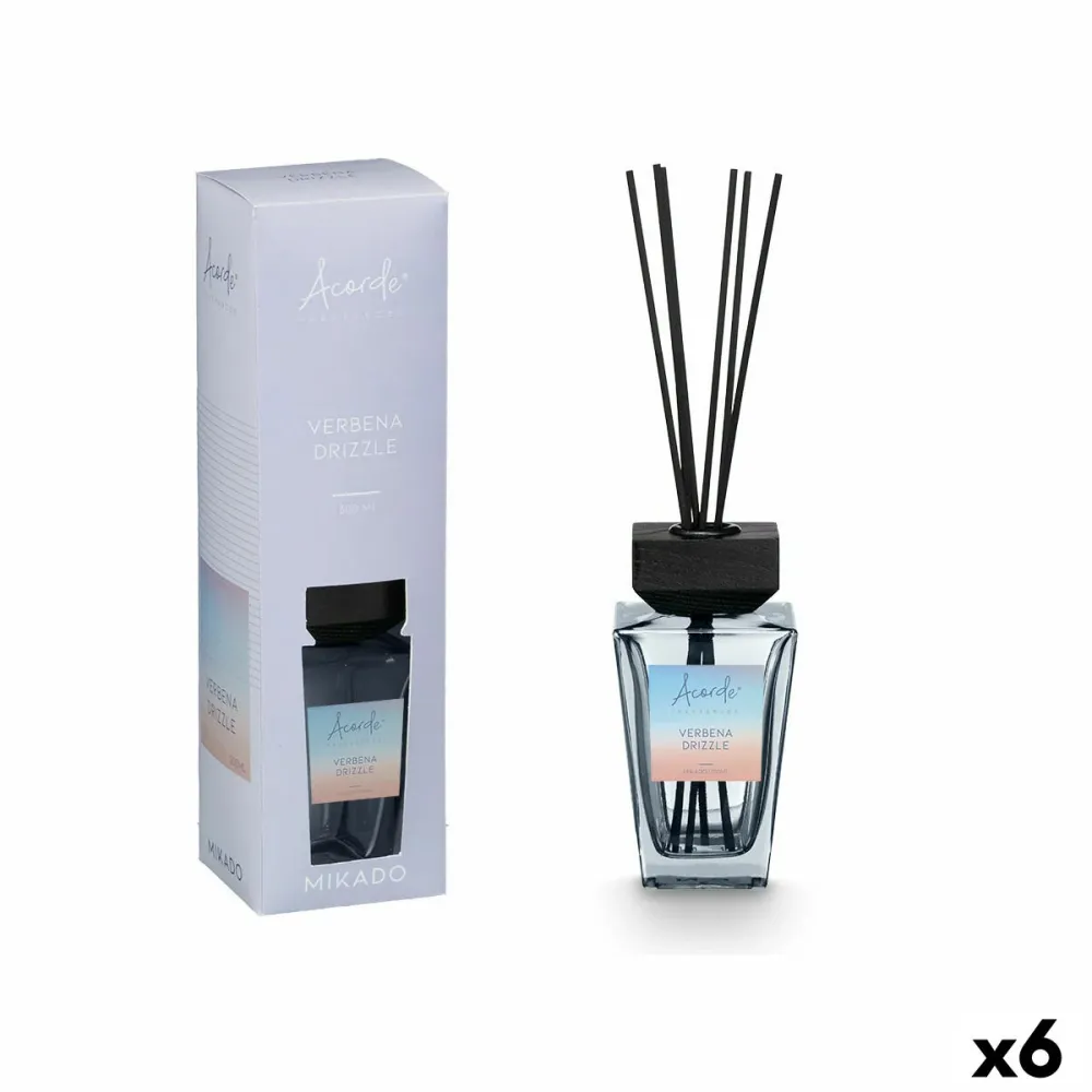 Ароматизирани Пръчици Acorde VERBENA DRIZZLE 500 ml (6 броя)