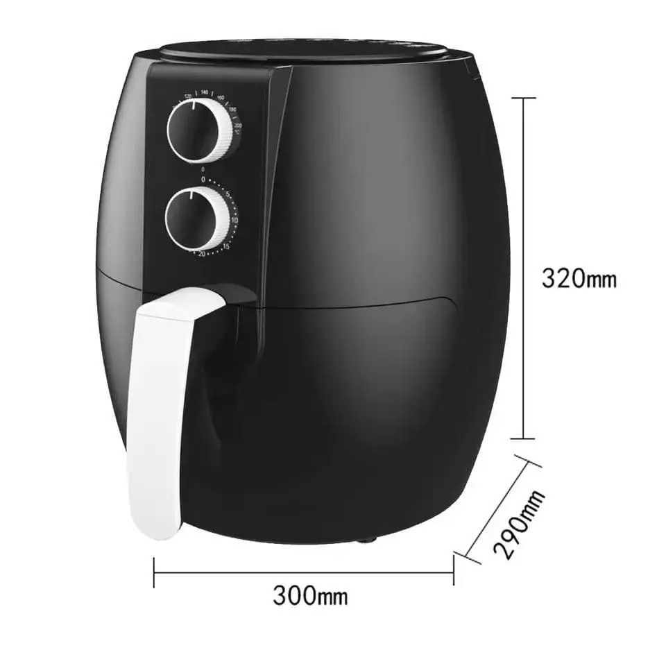 Фритюрник Air Fryer без мазнина 4.5L 1350W BW-1011 + КНИГА С РЕЦЕПТИ