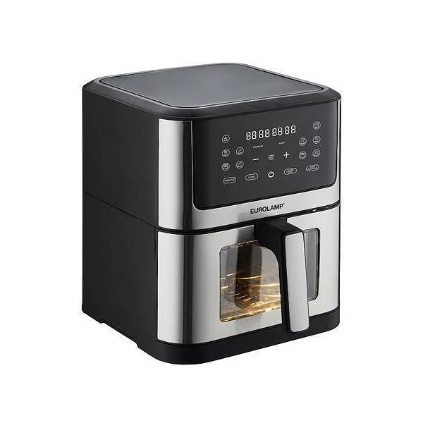 Уред за здавословно готвене air fryer Eurolamp, 1800W, 8л