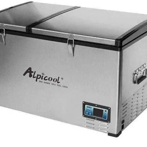 Портативен компресорен хладилник с фризер Alpicool 80/100л. BCD 12V/24V/220V