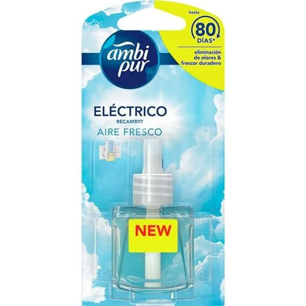 пълнителите за електрически ароматизатор Ambi Pur AIRE FRESCO Чист въздух 21,5 ml (9 броя)