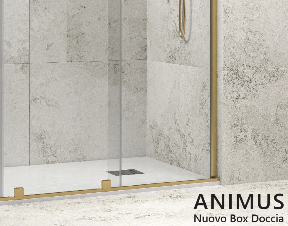 Параван Animus Oro - 137.5-139 см. - brushed gold