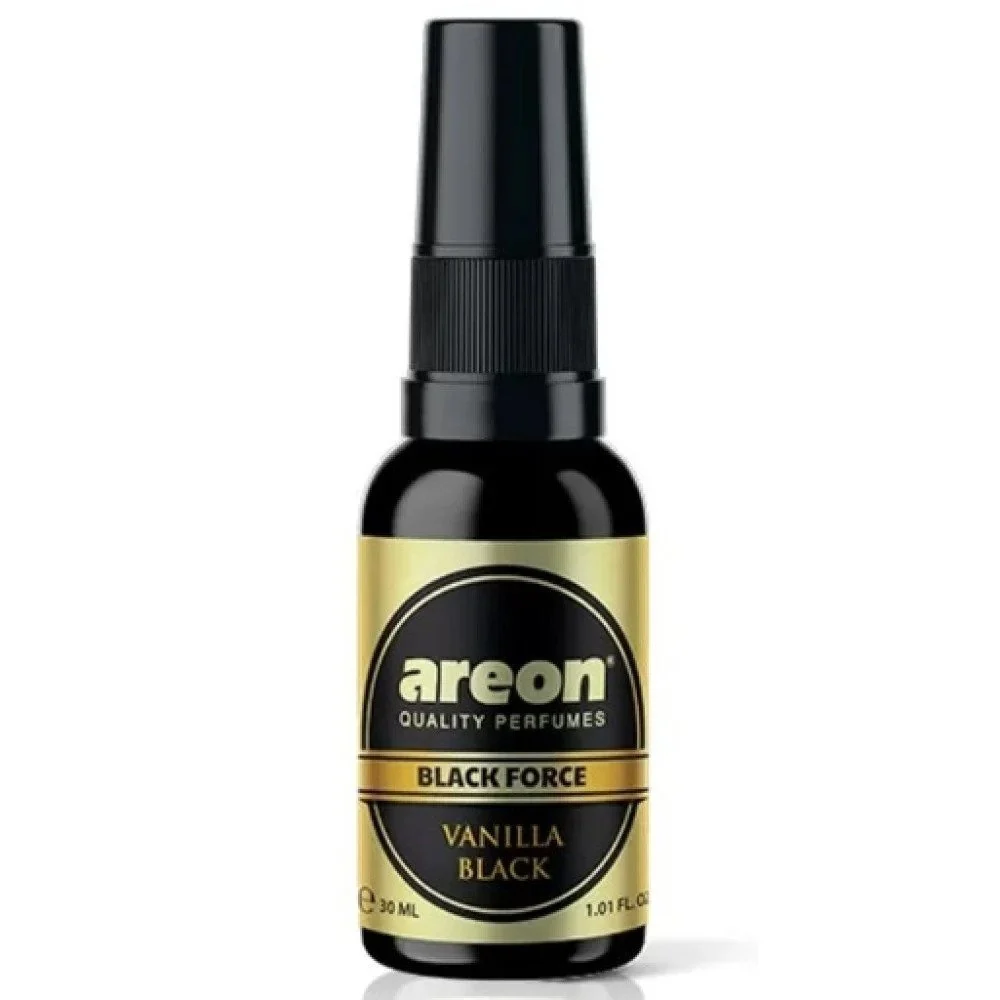 Концентриран ароматизатор Areon Black Force, Vanilla Black, 30 мл