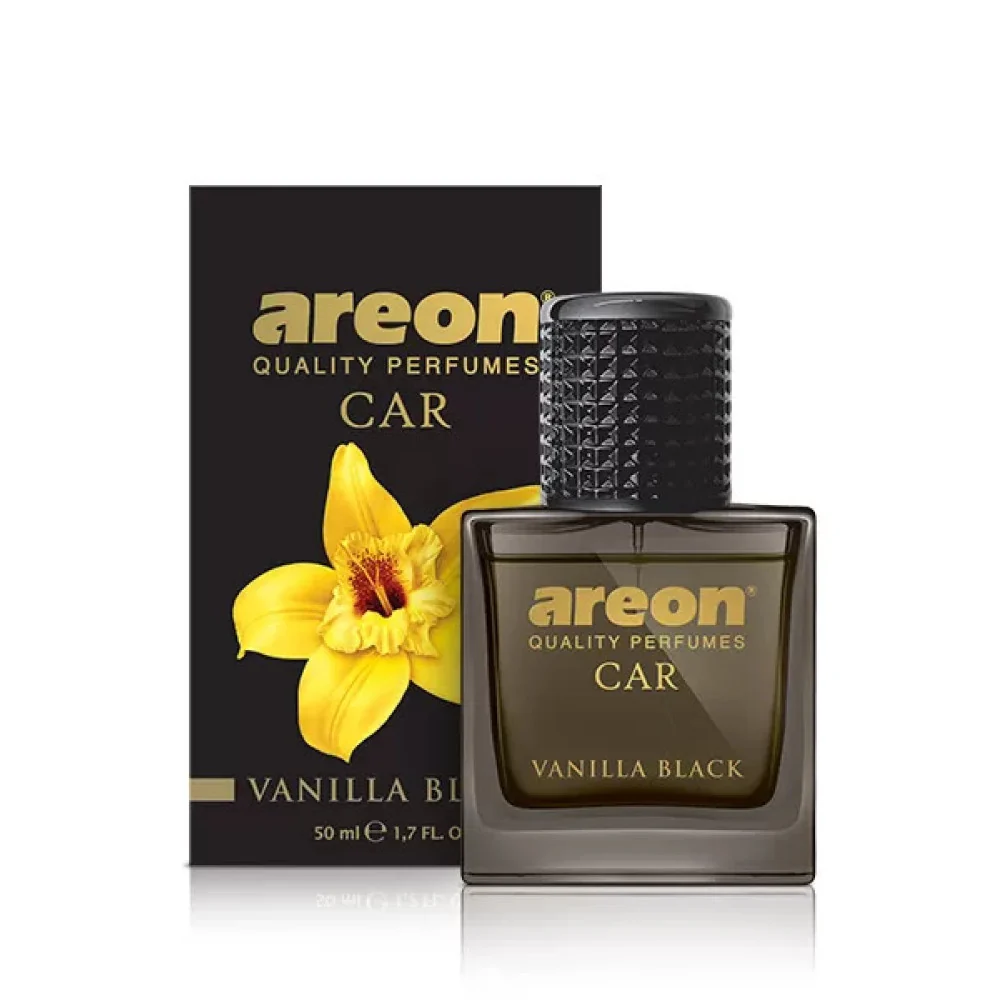 Ароматизатор за кола Areon, Vanilla Black, 50 мл