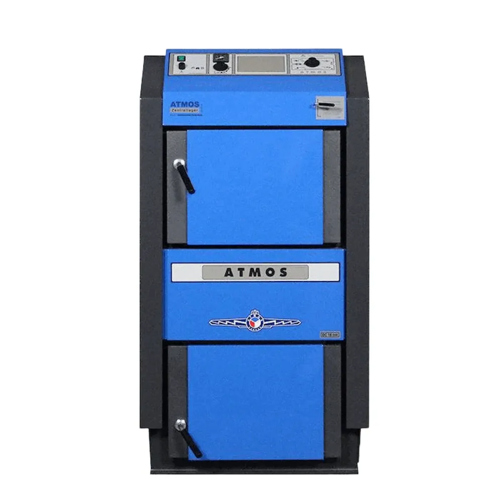 Котел за газификация на дърва ATMOS DC30GSE 30 kW котел на дърва