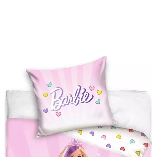 Детски спален комплект 2 части за момиче Barbie Pinк