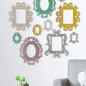 Колекция декоративни рамки 10 части BAROQUE, VES Fine Objects