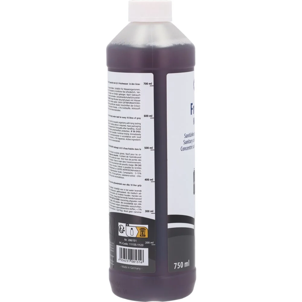 Концентрат за резервоара за отпадна вода Berger Fresh Grey 750 ml