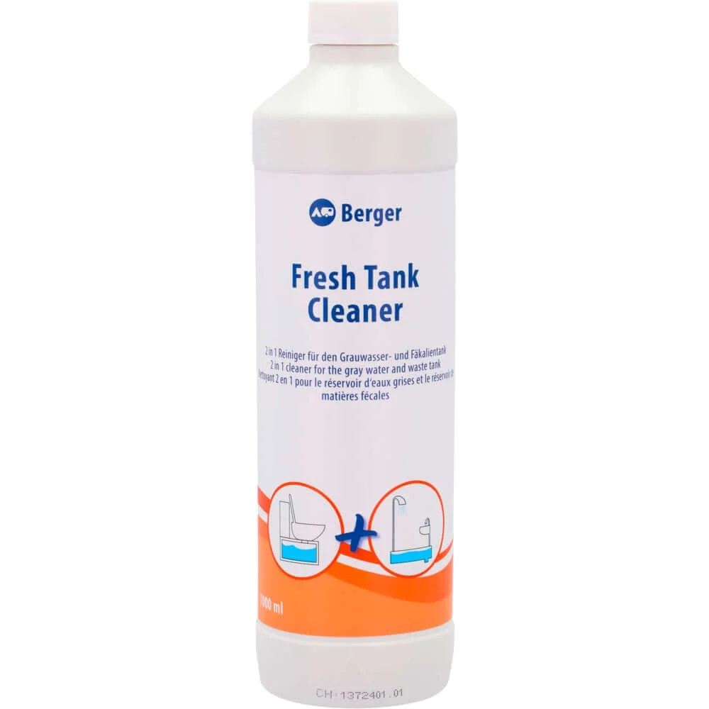 Препарат за почистване на резервоари и касети Berger Fresh Tank Cleaner 1л. 10 дози
