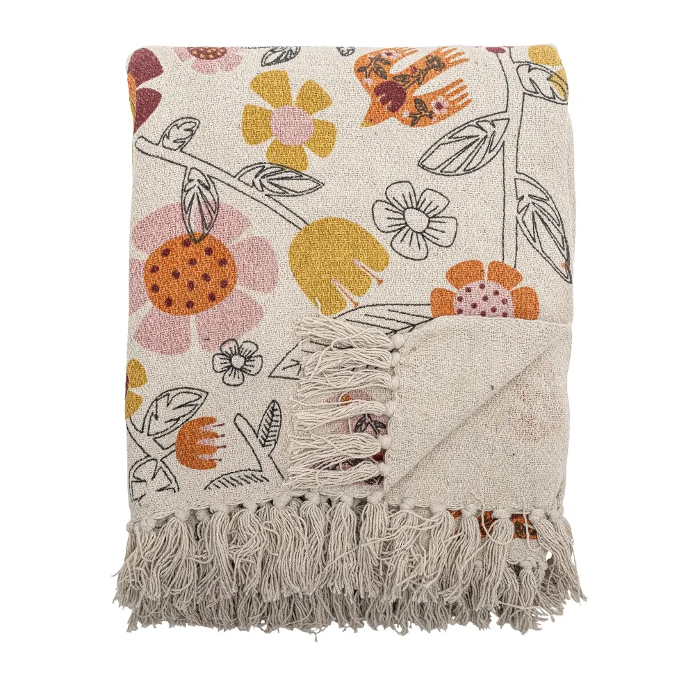 Bloomingville Декоративно одеяло Vivielle Multi