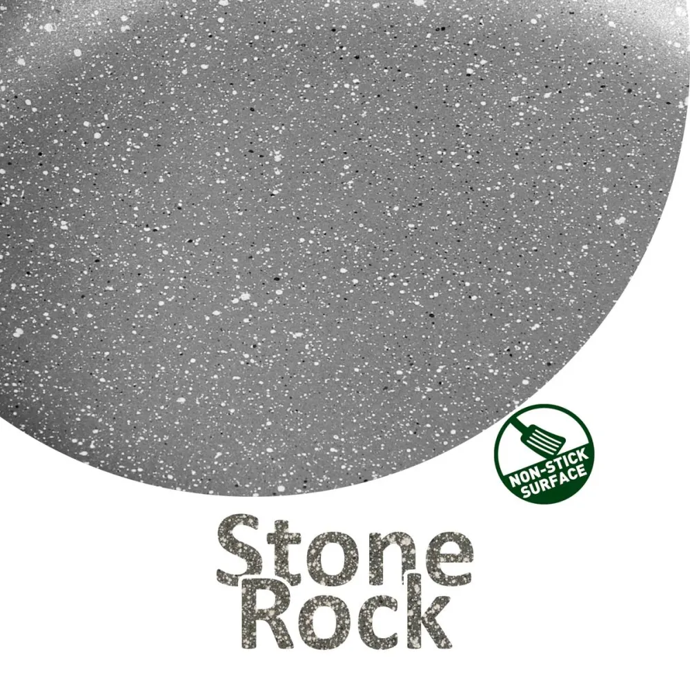 Комплект тенджери за готвене за къмпинг BRUNNER GOURMET ROCK 9+1 22см