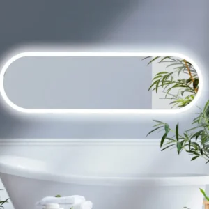 Огледало с осветление Calas Vestidor 150х45 см.