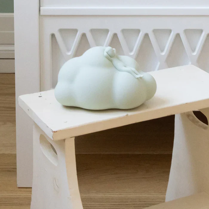 Cam Cam Copenhagen Детска нощна лампа Cloud Dusty Green