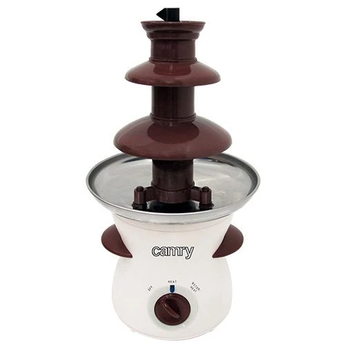 Шоколадов фонтан Camry CR-4457, 190W, 500 ml, 3 каскади, бял