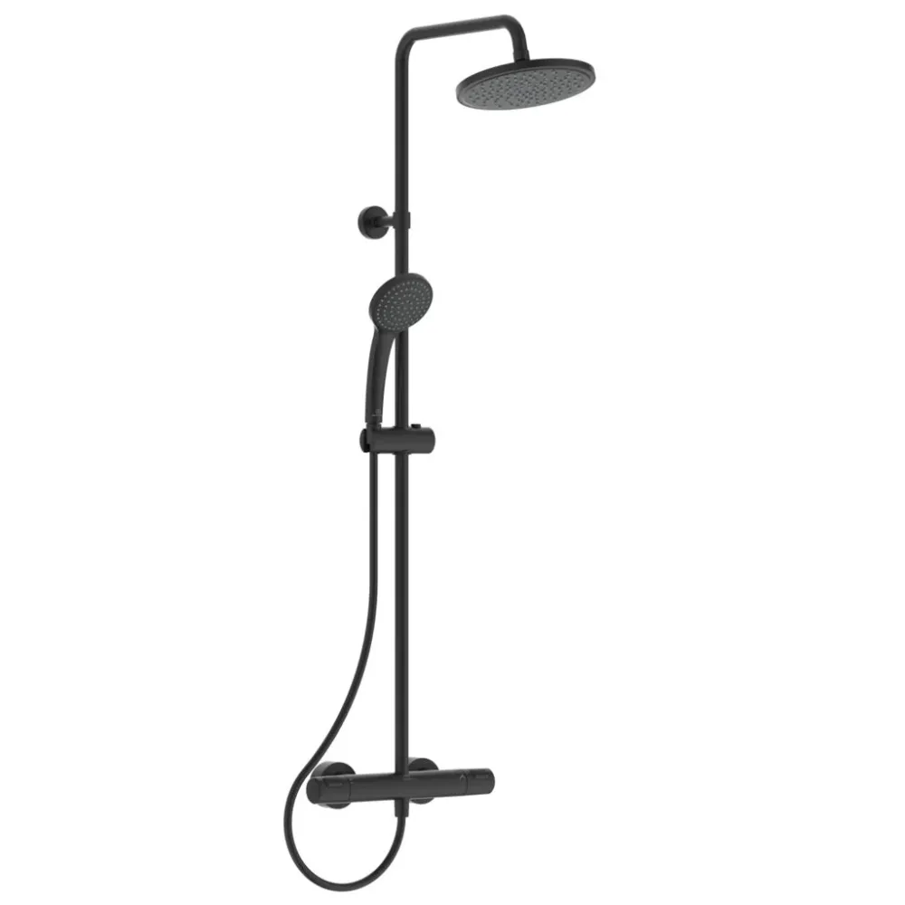 Термостатна душ система Ceratherm T25 черен мат - Ideal Standard