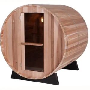 Градинска сауна Clear от подбран червен кедър 120x185x200 см - 4FT