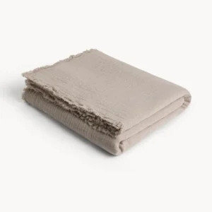 Одеяло, COINCASA, 7476849, THROW GAUZE BEIGE