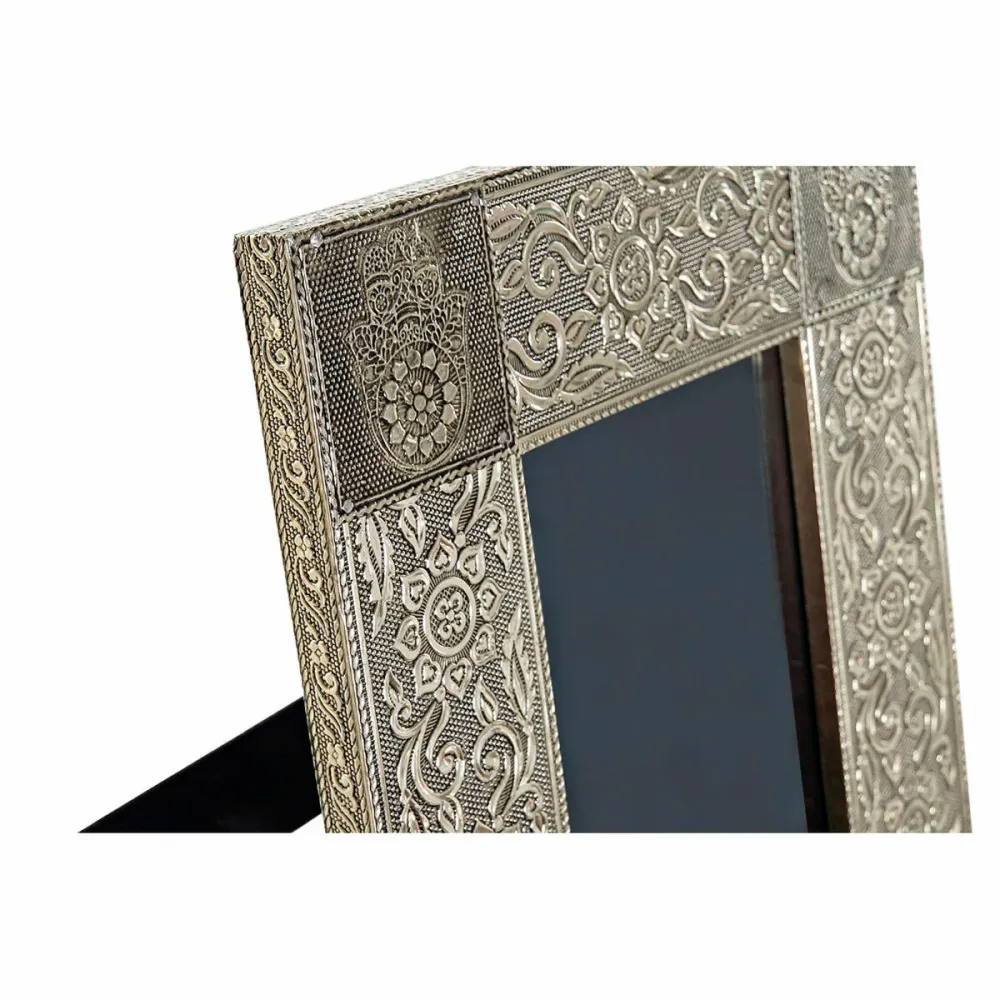 Рамка за снимки DKD Home Decor Шампанско Дървен Алуминий Арабин 20 x 1 x 25 cm (1 броя)