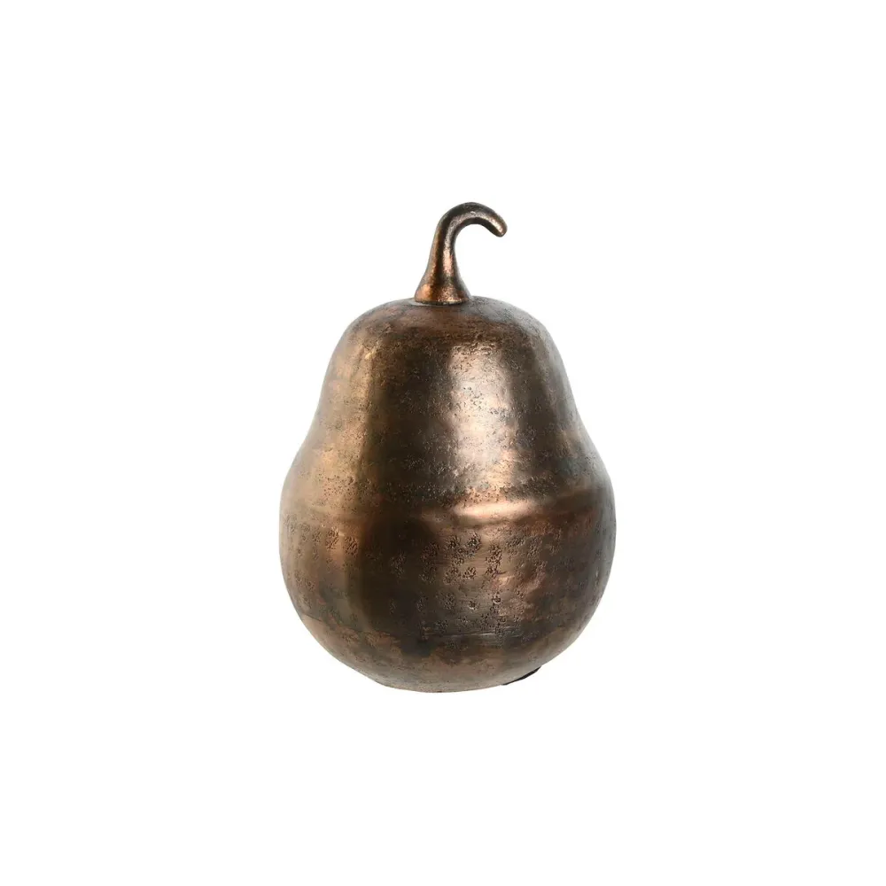Декоративна фигурка DKD Home Decor Бронз Златен Круша 16 x 15 x 22 cm