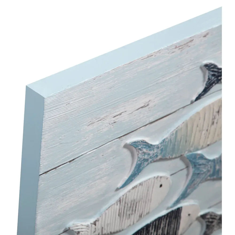 Пластно DKD Home Decor Спирали Средиземноморско (90 x 2 x 60 cm) (2 броя)
