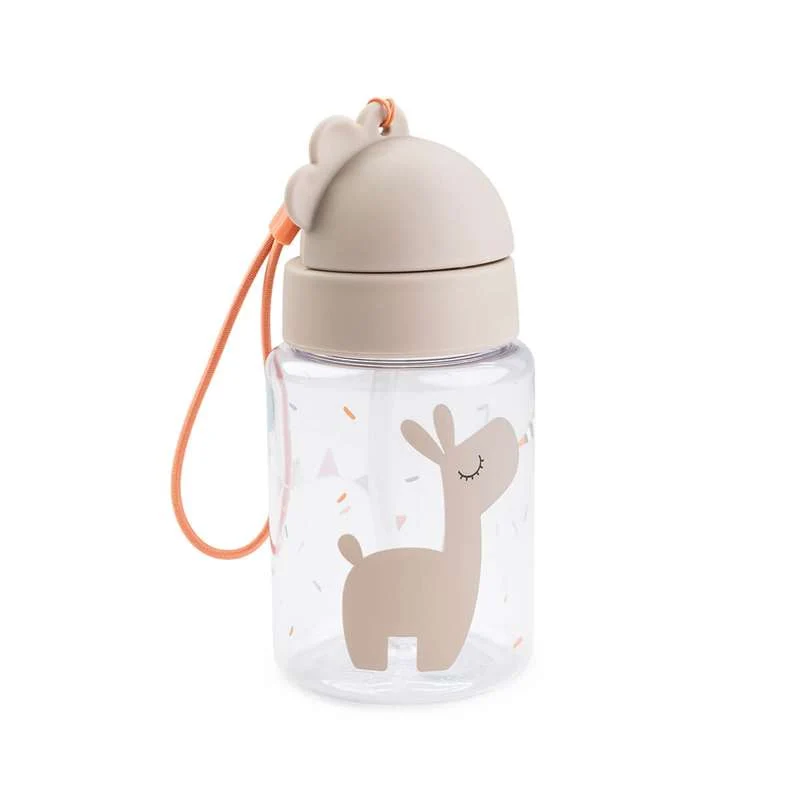 Done Deer Чаша за напитки с сламка - 280ml - Празнуване - Пясък