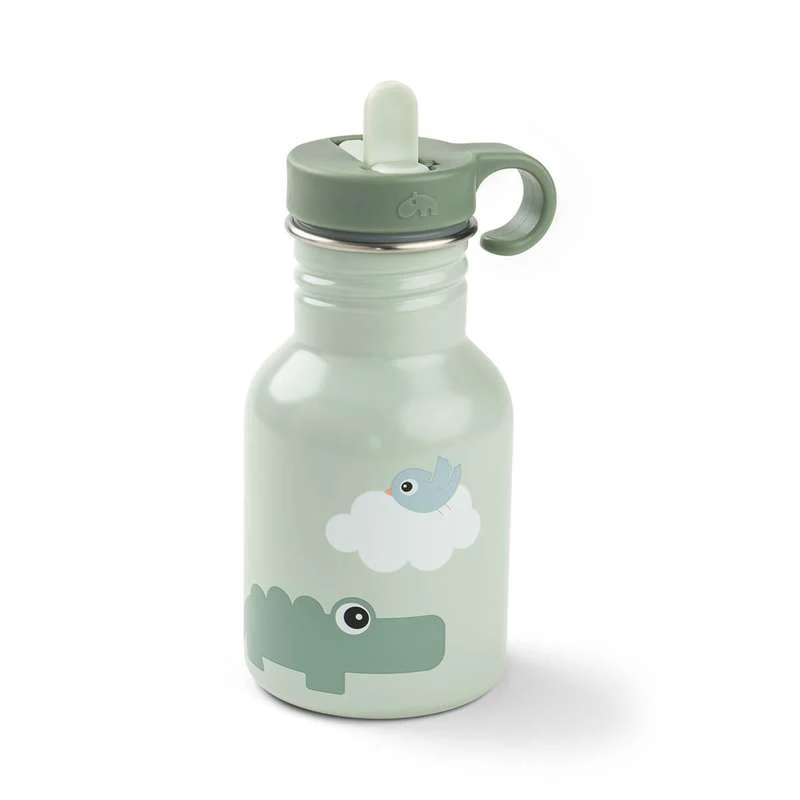 Done Deer Бутилка за напитки - Неръждаема стомана - 350ml - Игрална площадка - Зелен