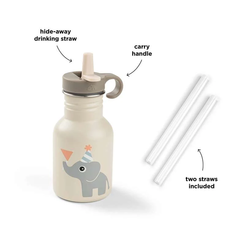 Done Deer Бутилка за напитки - Неръждаема стомана - 350ml - Празник - Пясък
