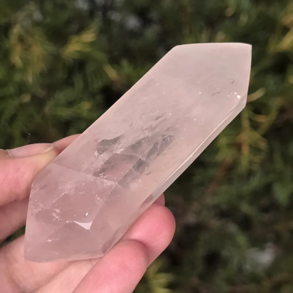 Double Toe Rose Quartz от Мадагаскар | Модел 7