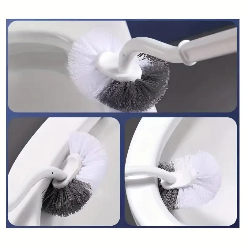 Тоалетна четка с извита дръжка и държач | FlexBrush