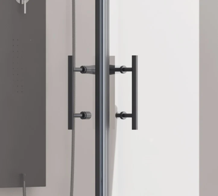 Flora 100 Nero Satine - 70x110 - матирано стъкло