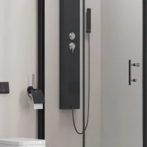 Flora 500 Nero Satine - 96.5-101.5 см. - матирано стъкло
