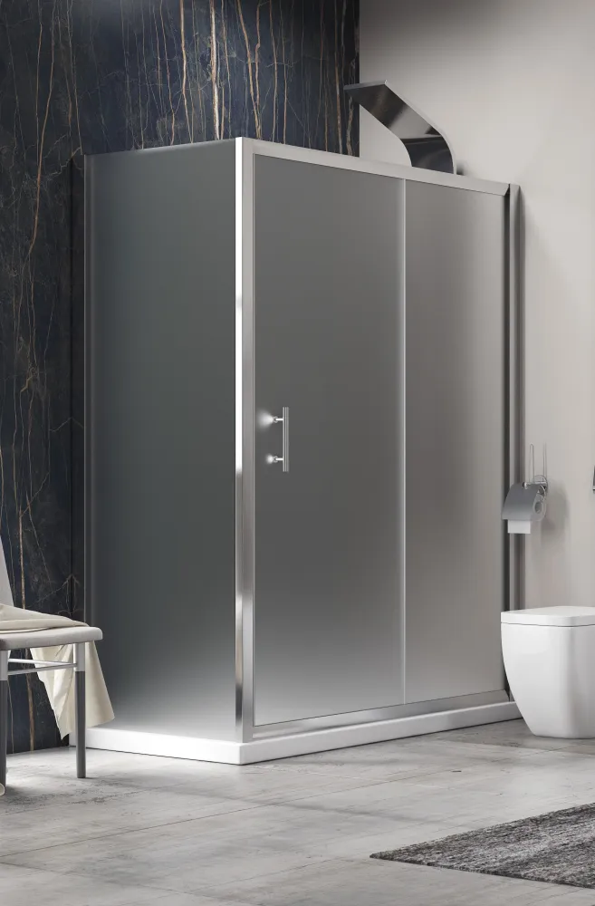 Flora 500 Satine - 90х130 - матирано стъкло