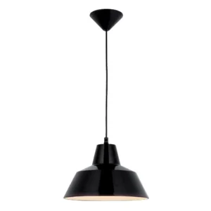 Пендел Glen Black стомана Ø28.5 см E27, Viokef