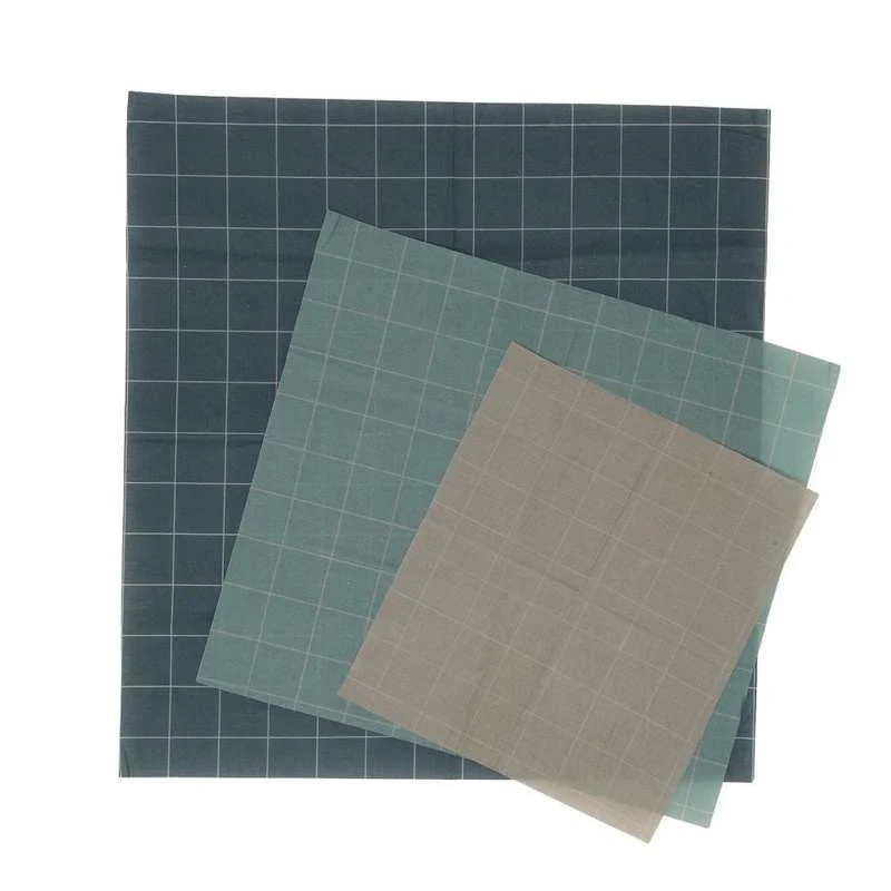 HAPS Nordic Памучни обвивки с восък - 3-Pack - Cold Check