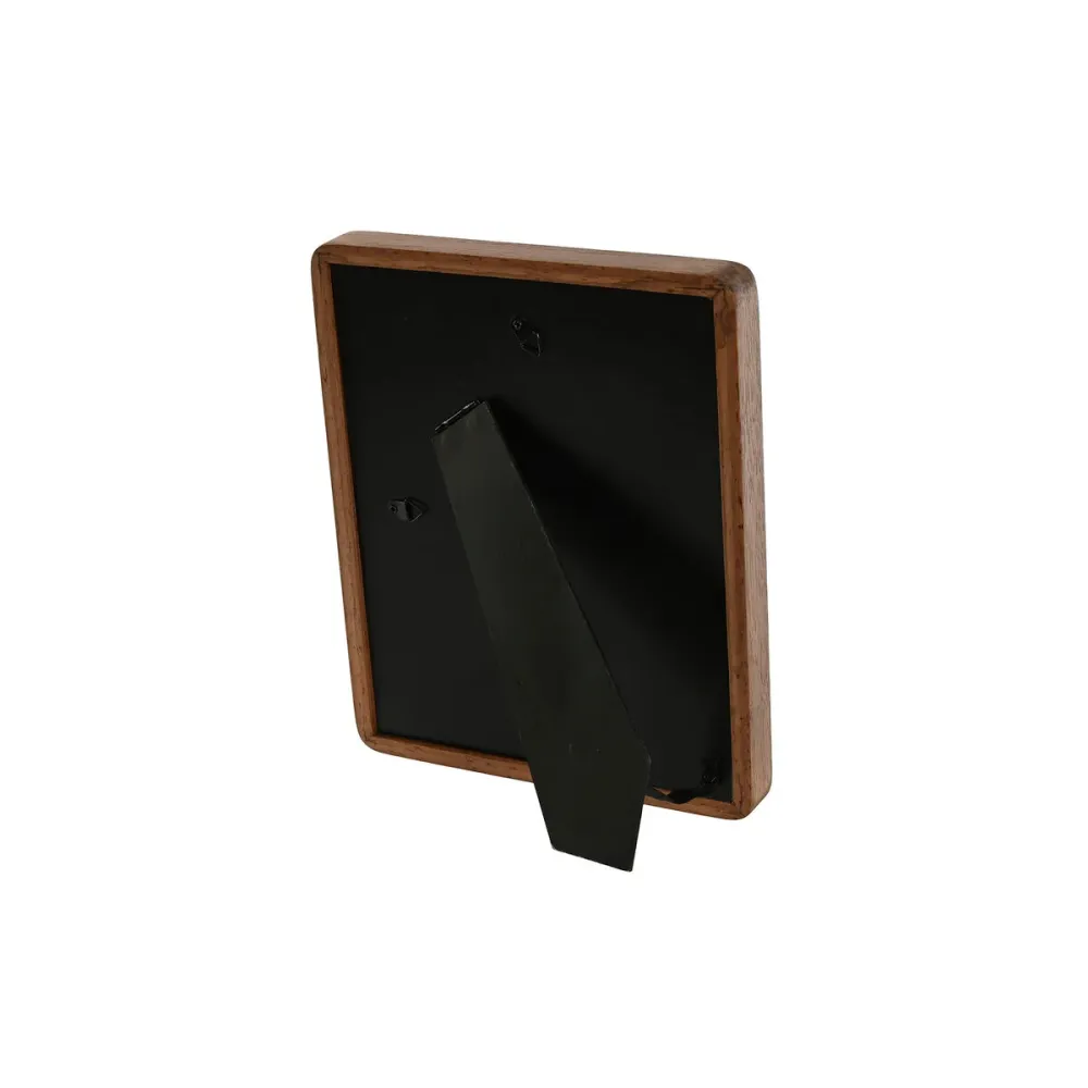 Рамка за снимки Home ESPRIT Бял Кафяв Кристал кациево дърво Скандинавски 22 x 2,8 x 27 cm