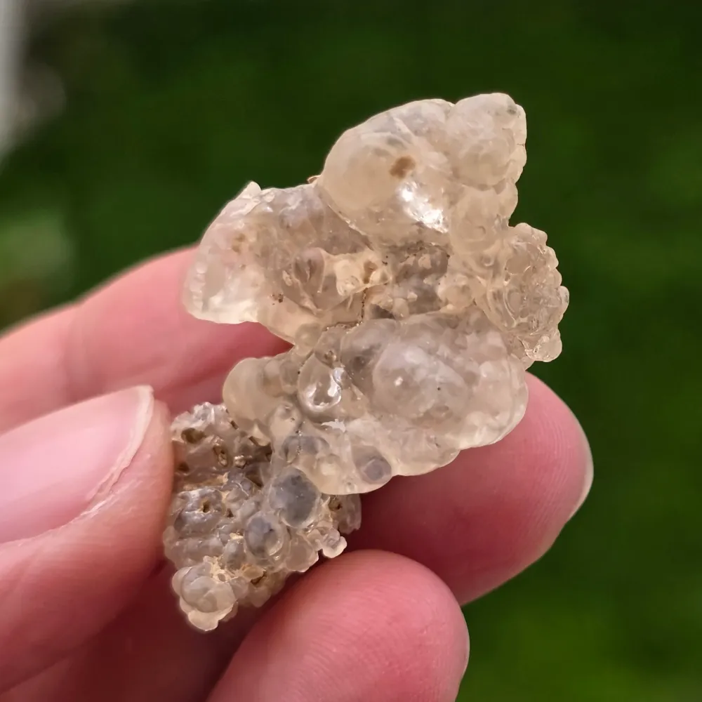 Хиалит опал (Hyalite Opal) от Мексико – естествен минерален образец | Модел 1