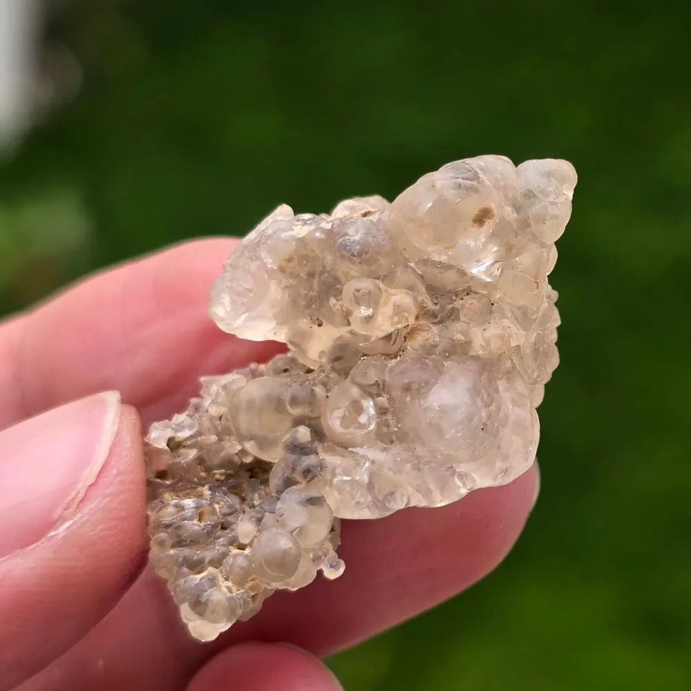 Хиалит опал (Hyalite Opal) от Мексико – естествен минерален образец | Модел 1