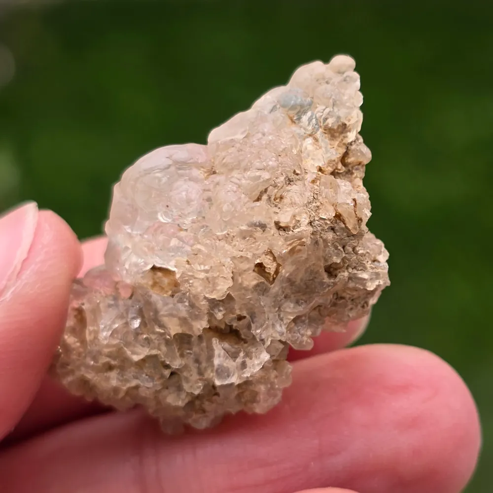 Хиалит опал (Hyalite Opal) от Мексико – естествен минерален образец | Модел 1