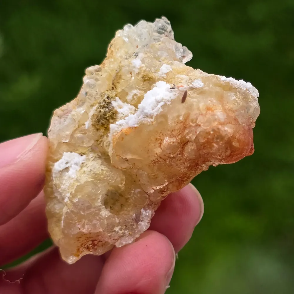 Хиалит опал (Hyalite Opal) от Мексико – естествен минерален образец | Модел 6