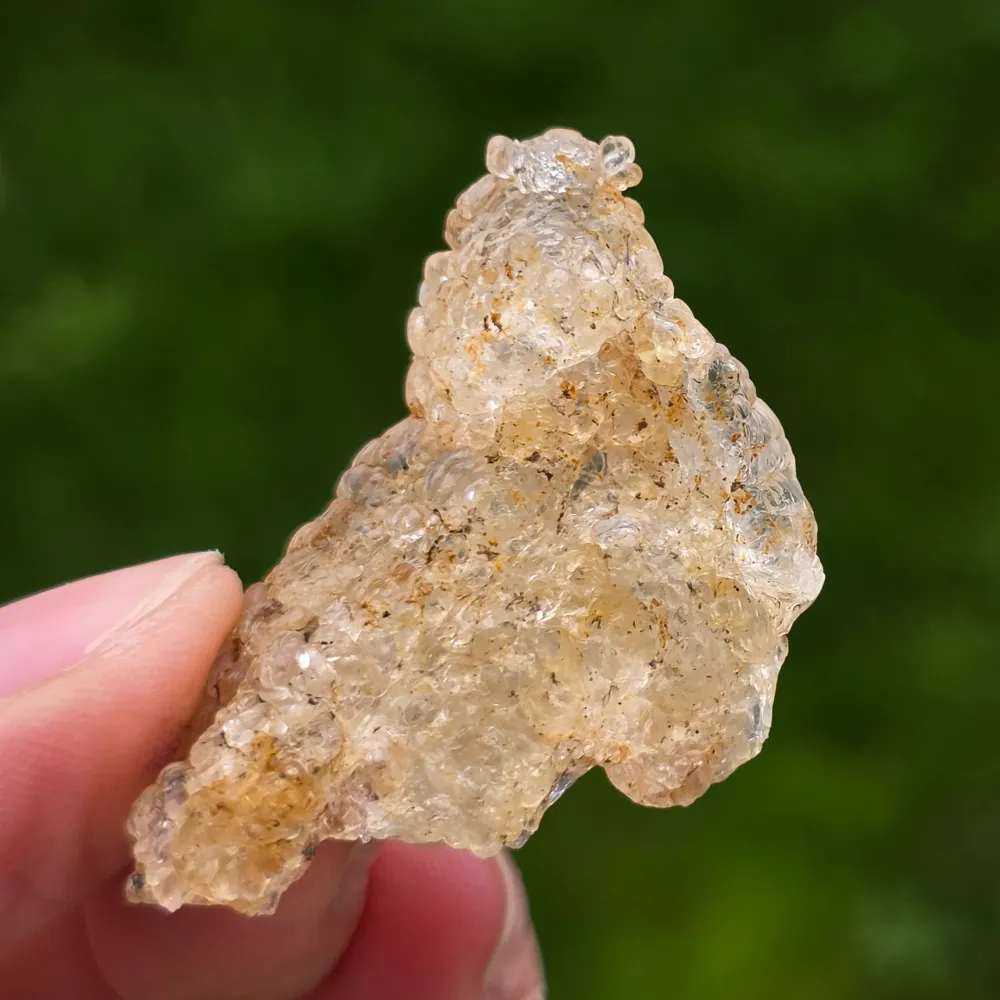 Хиалит опал (Hyalite Opal) от Мексико – естествен минерален образец | Модел 5