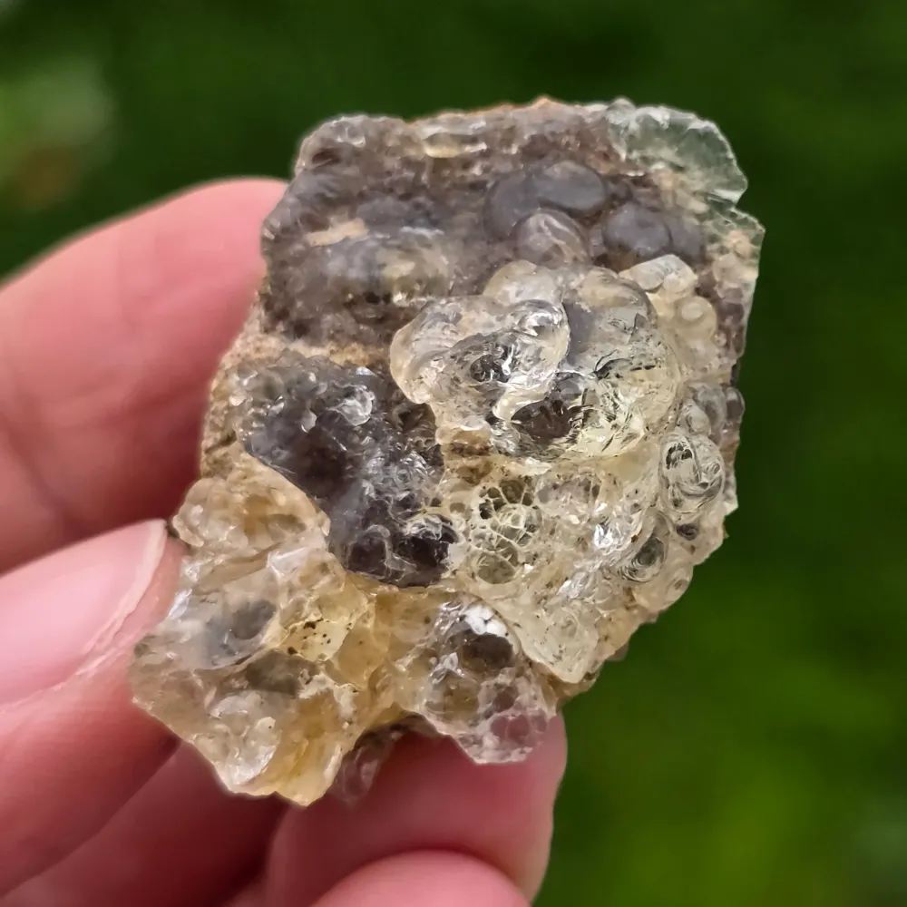 Хиалит опал (Hyalite Opal) от Мексико – естествен минерален образец | Модел 3