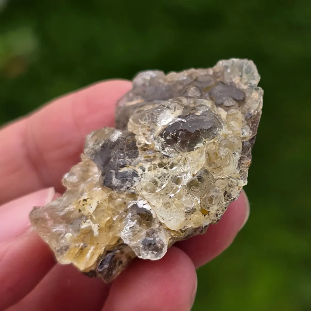 Хиалит опал (Hyalite Opal) от Мексико – естествен минерален образец | Модел 3