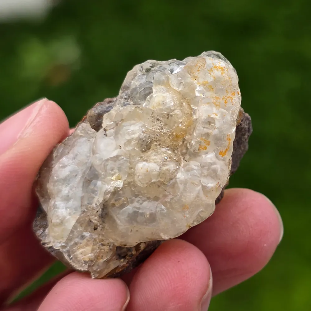 Хиалит опал (Hyalite Opal) от Мексико – естествен минерален образец | Модел 12