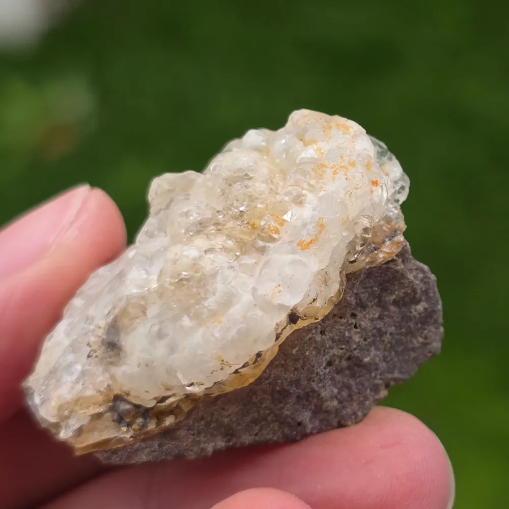 Хиалит опал (Hyalite Opal) от Мексико – естествен минерален образец | Модел 12